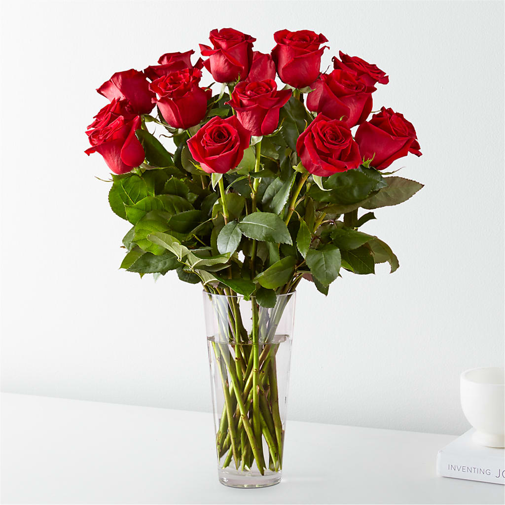 Long Stem Red Rose Bouquet – A Miracle Florist, Oxnard CA