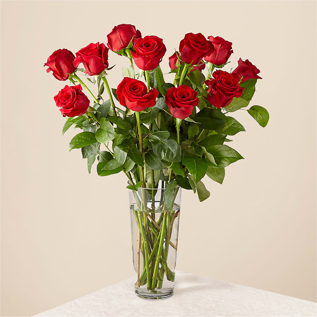 Long Stem Red Rose Bouquet – A Miracle Florist, Oxnard CA