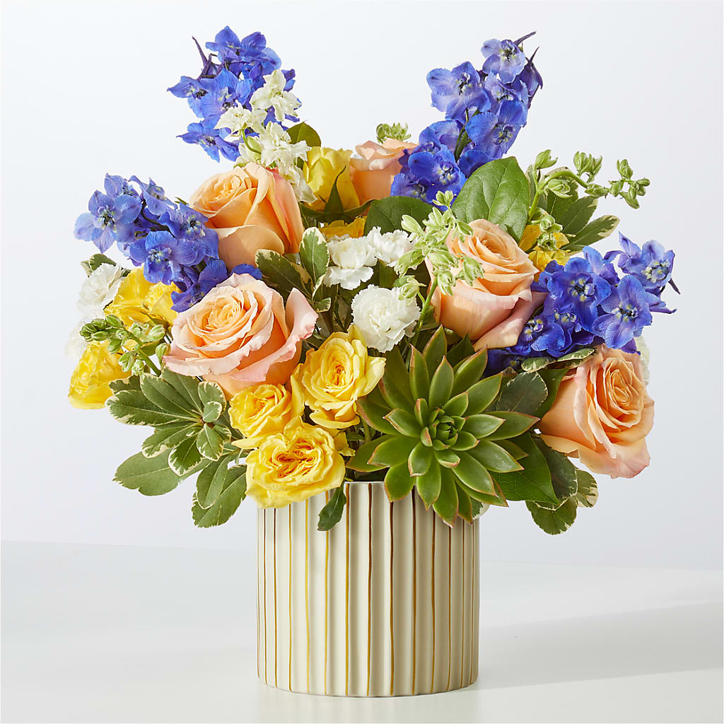Cobalt Reverie Bouquet – A Miracle Florist, Oxnard CA