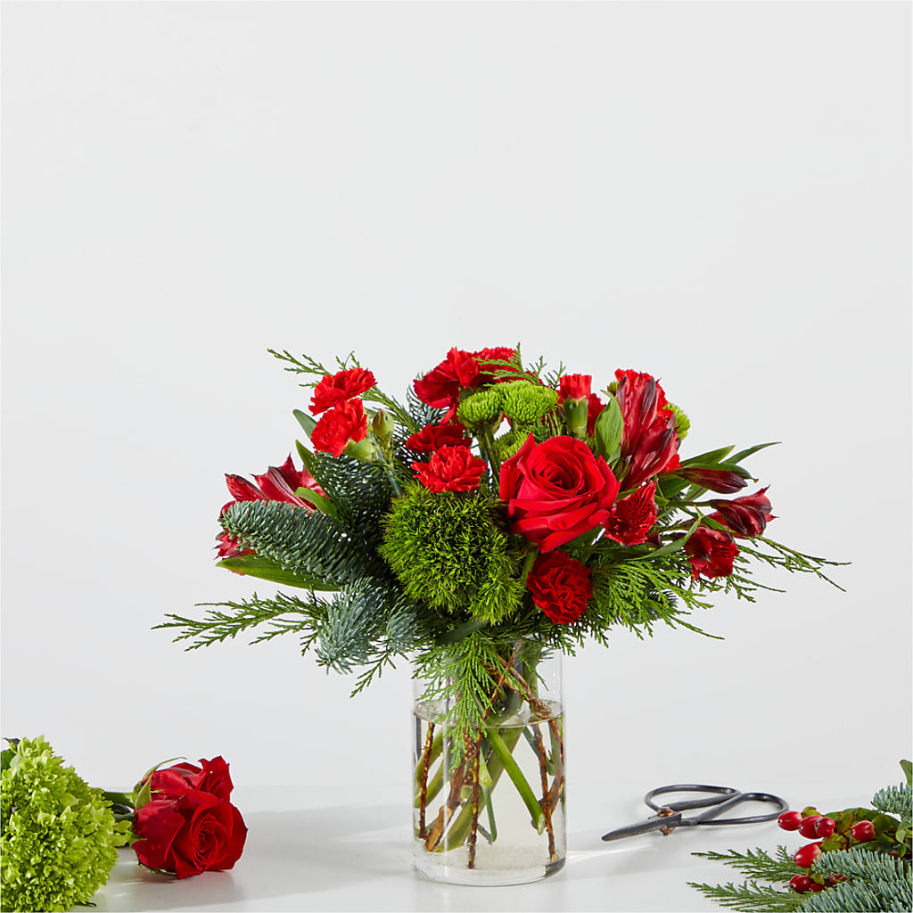 Merry Moment Bouquet – A Florist Original – A Miracle Florist, Oxnard CA