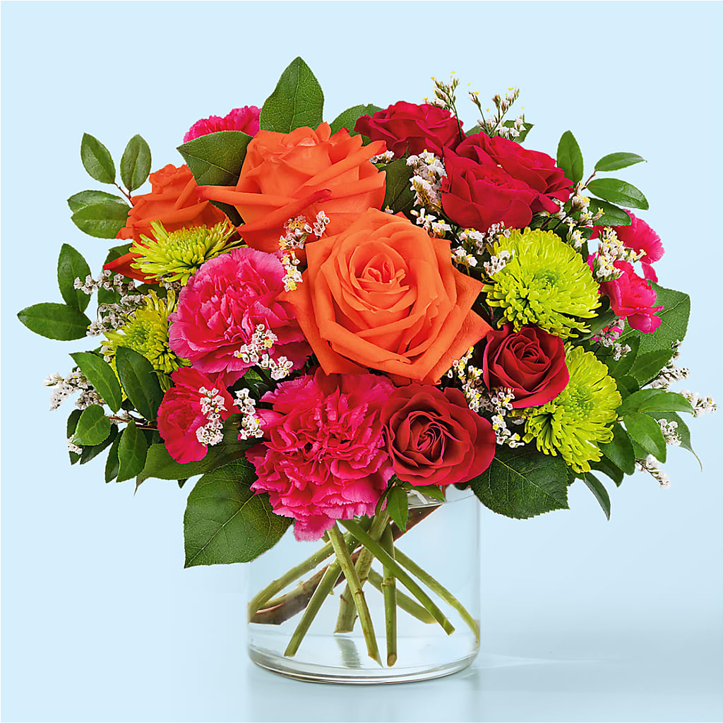 Colorful Carnival Bouquet – A Miracle Florist, Oxnard CA