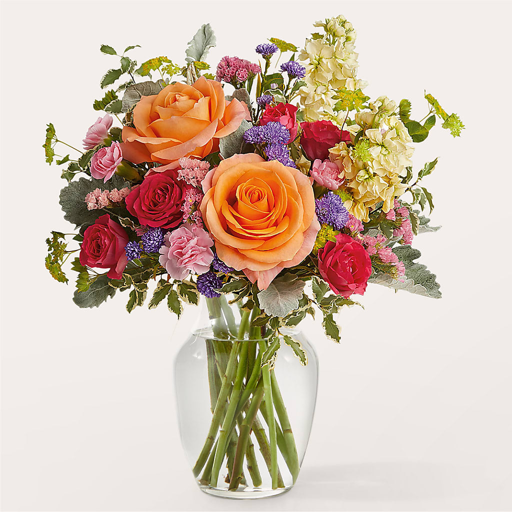 Tangerine Tango Bouquet – A Miracle Florist, Oxnard CA
