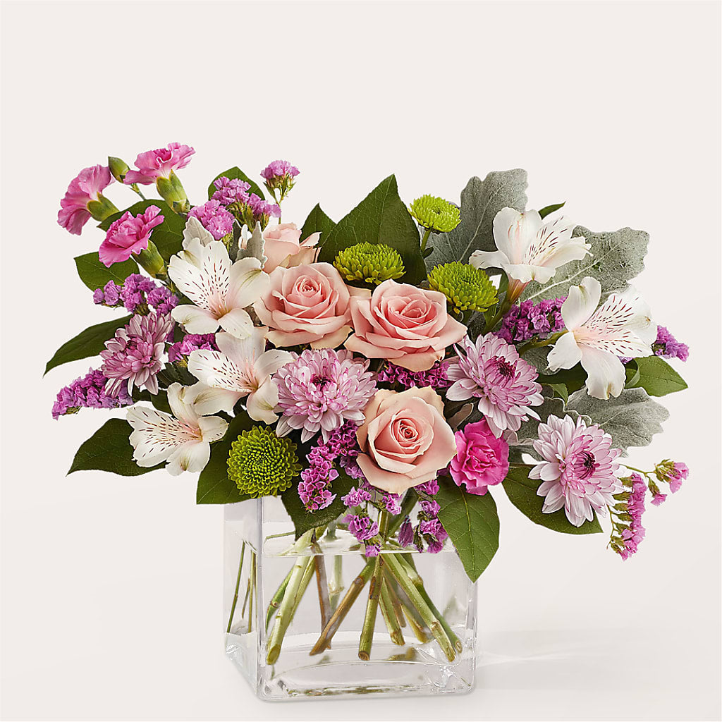 Pink Suede Bouquet – A Miracle Florist, Oxnard CA