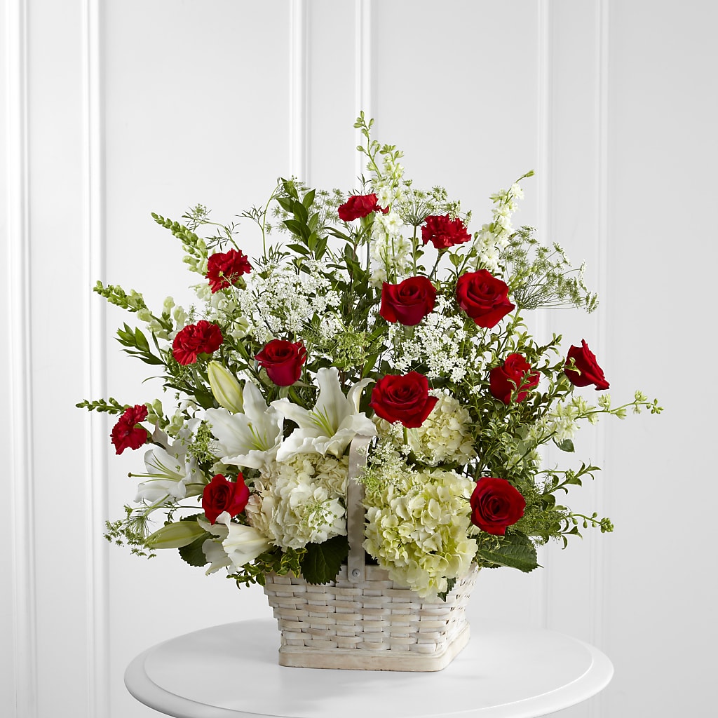 In Loving Memory Arrangement – A Miracle Florist, Oxnard CA