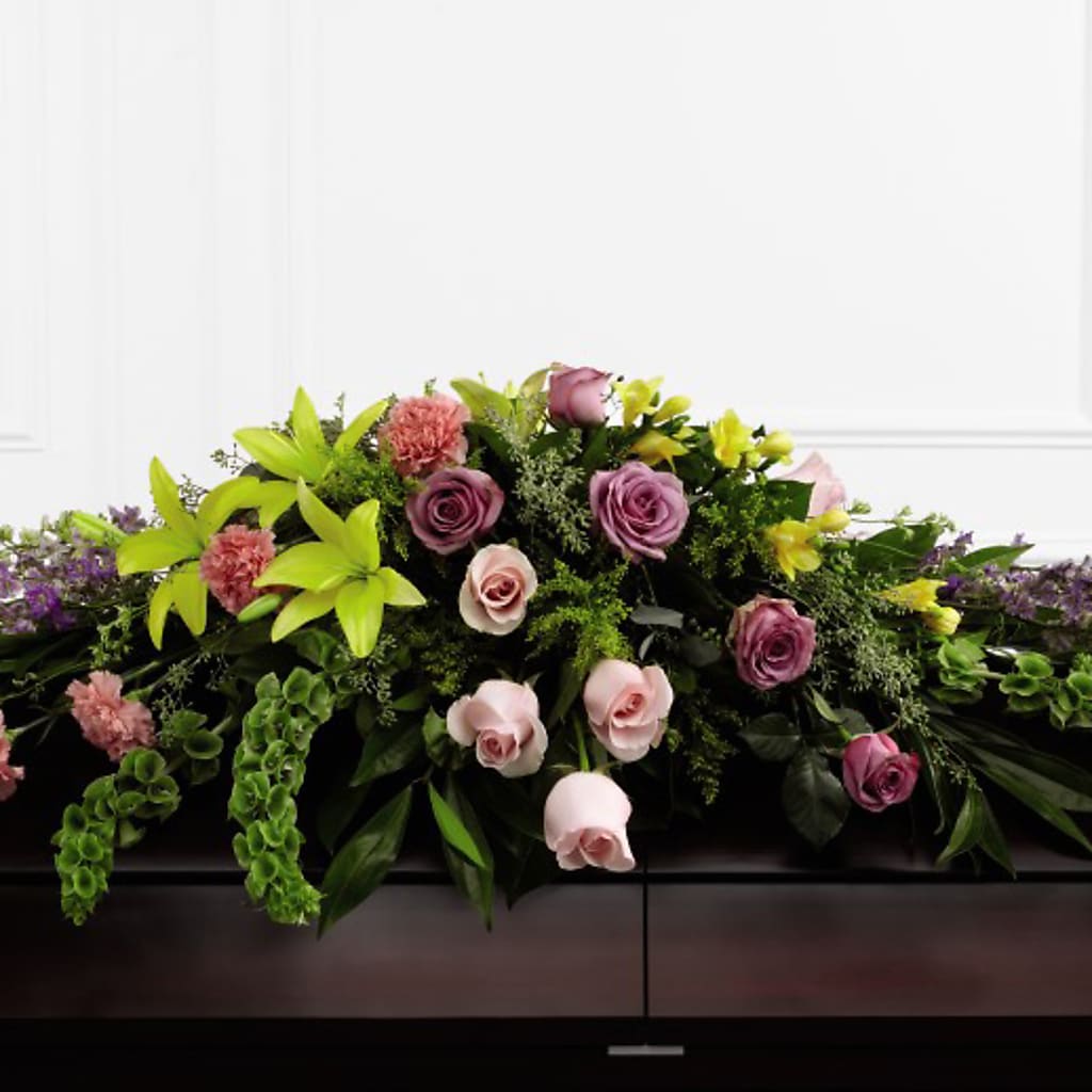 Forever Beloved Casket Spray – A Miracle Florist, Oxnard CA