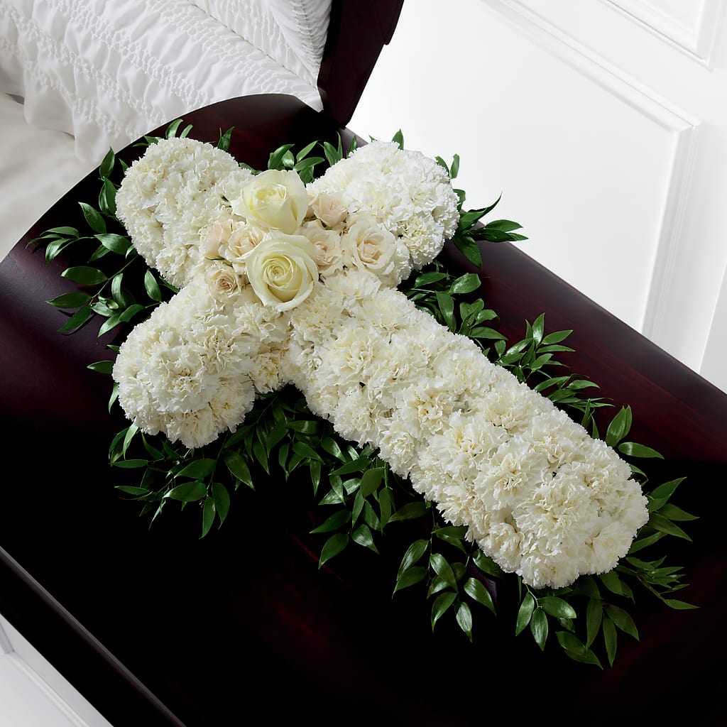 Peaceful Memories Casket Spray (Standard) – A Miracle Florist, Oxnard CA