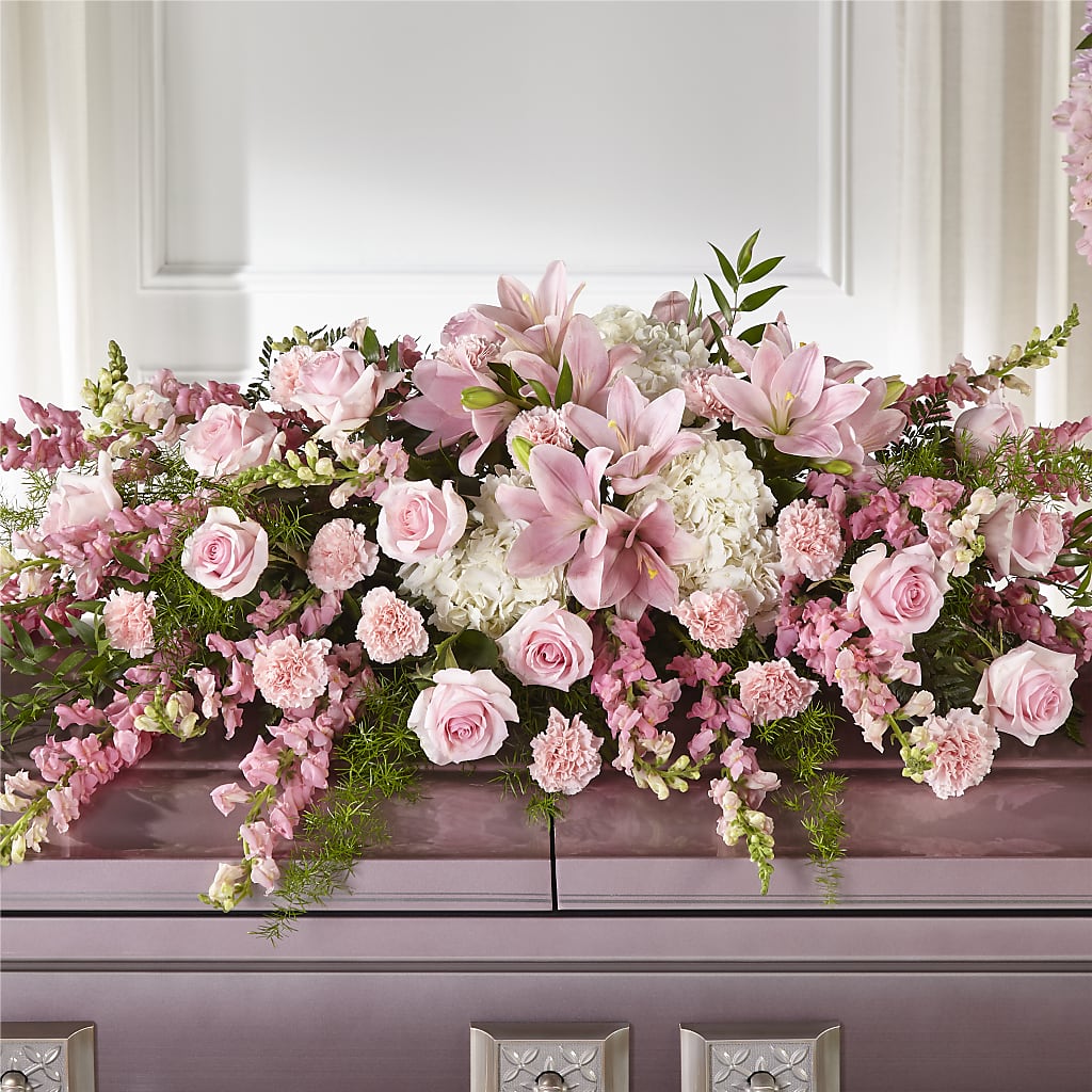Life & Remembrance Casket Spray – A Miracle Florist, Oxnard CA