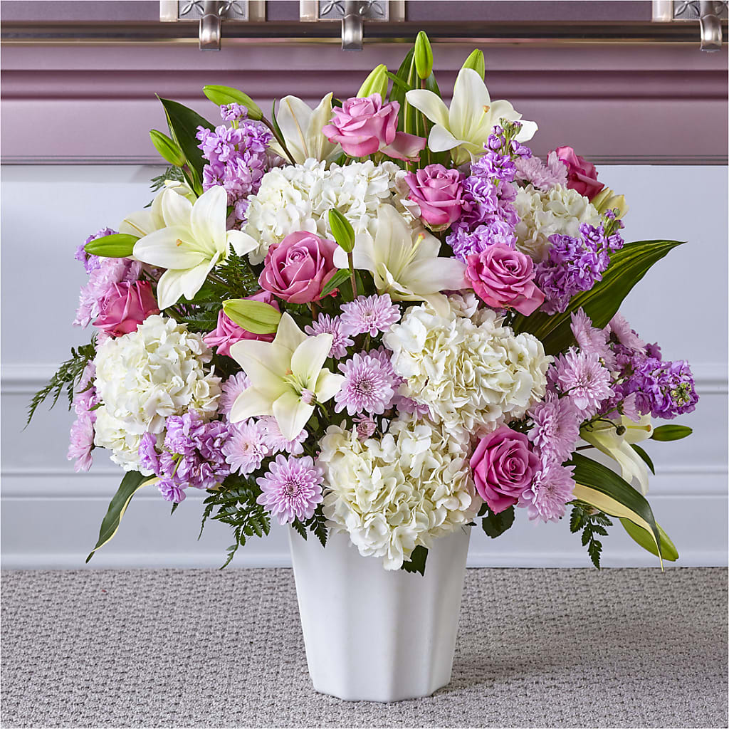 Heaven Sent Floor Basket – A Miracle Florist, Oxnard CA