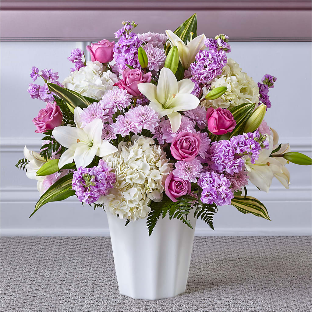 Heaven Sent Floor Basket – A Miracle Florist, Oxnard CA