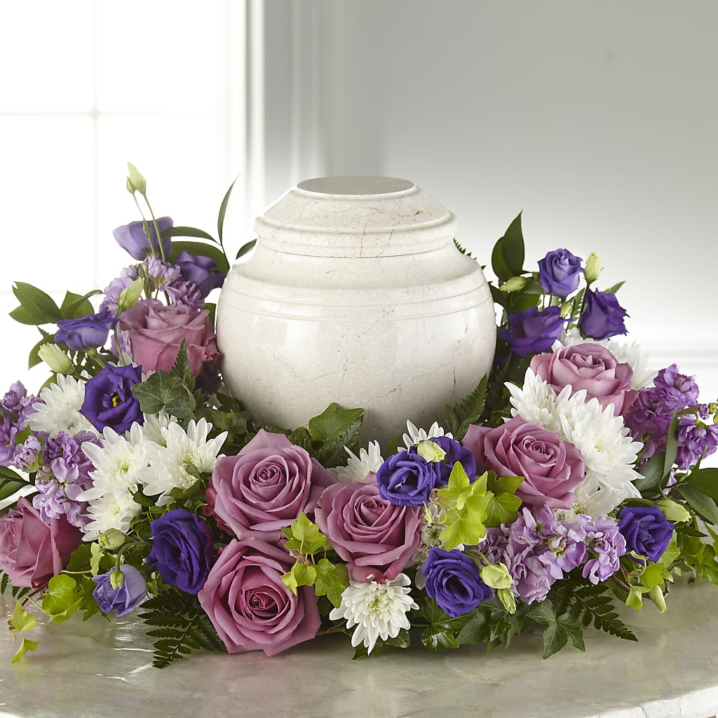 Blooming Sympathy Cremation Adornment – A Miracle Florist, Oxnard CA