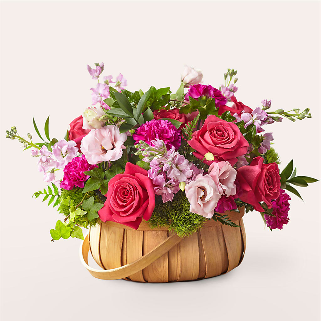 Radiance in Bloom Basket – A Miracle Florist, Oxnard CA