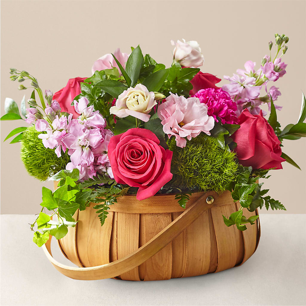 Radiance in Bloom Basket – A Miracle Florist, Oxnard CA