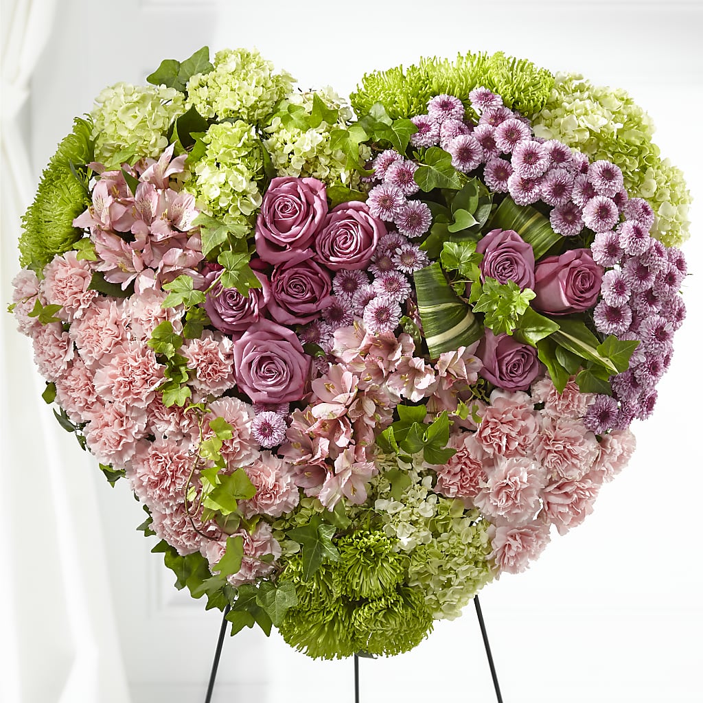 Heartwarming Standing Heart – A Miracle Florist, Oxnard CA