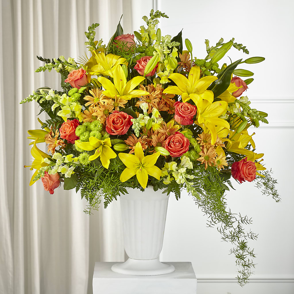 Fall Sentiments Arrangement – A Miracle Florist, Oxnard CA