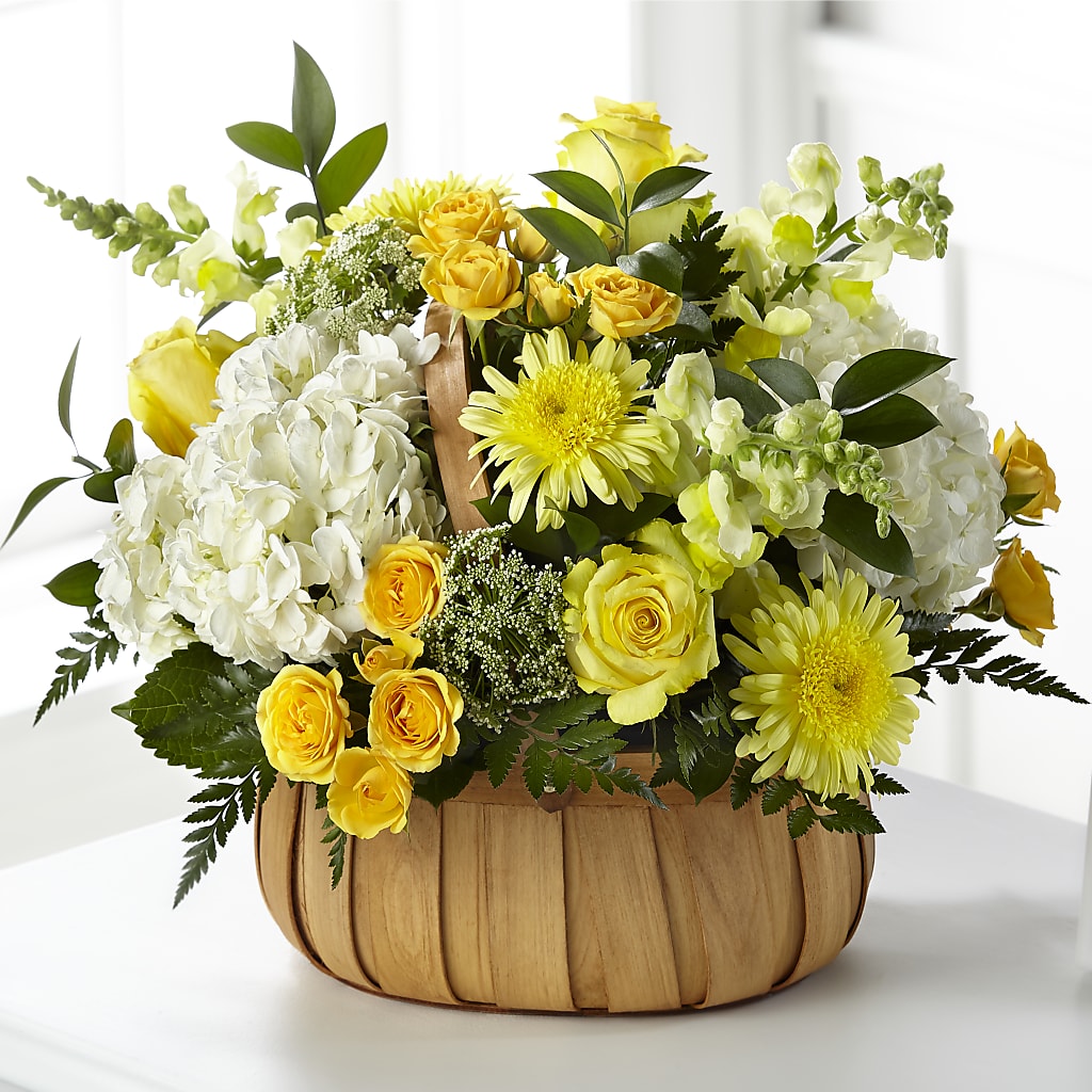 Rustic Remembrance Basket – A Miracle Florist, Oxnard CA
