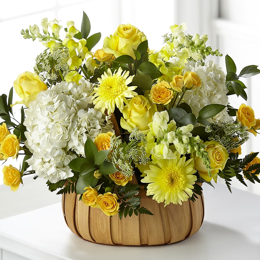 Rustic Remembrance Basket – A Miracle Florist, Oxnard CA