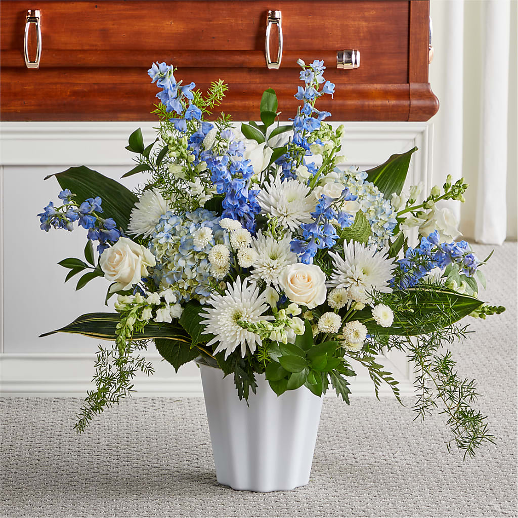 Everlasting Memories Floor Basket – A Miracle Florist, Oxnard CA