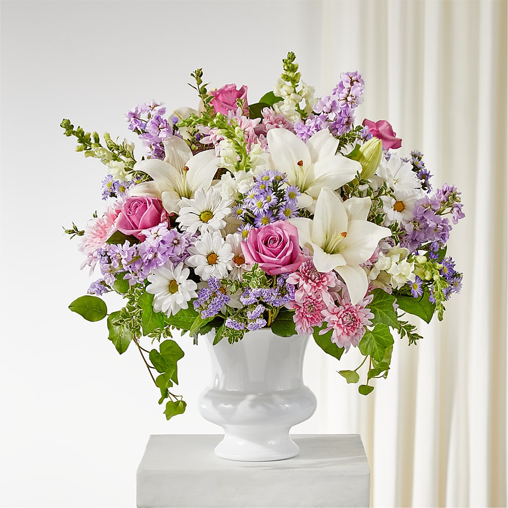 Remarkable Life Urn Arrangement – A Miracle Florist, Oxnard CA