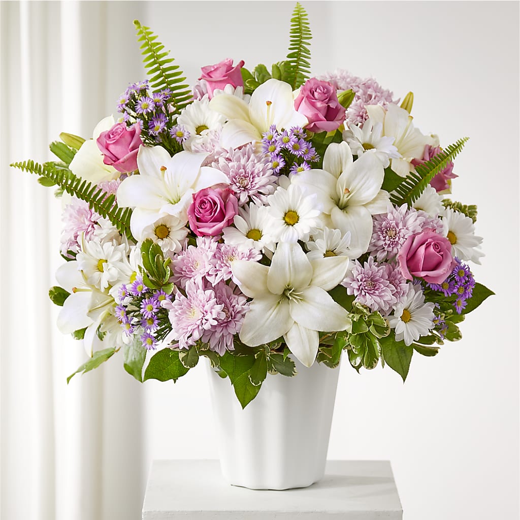 Warmest Thoughts Tabletop Basket – A Miracle Florist, Oxnard CA