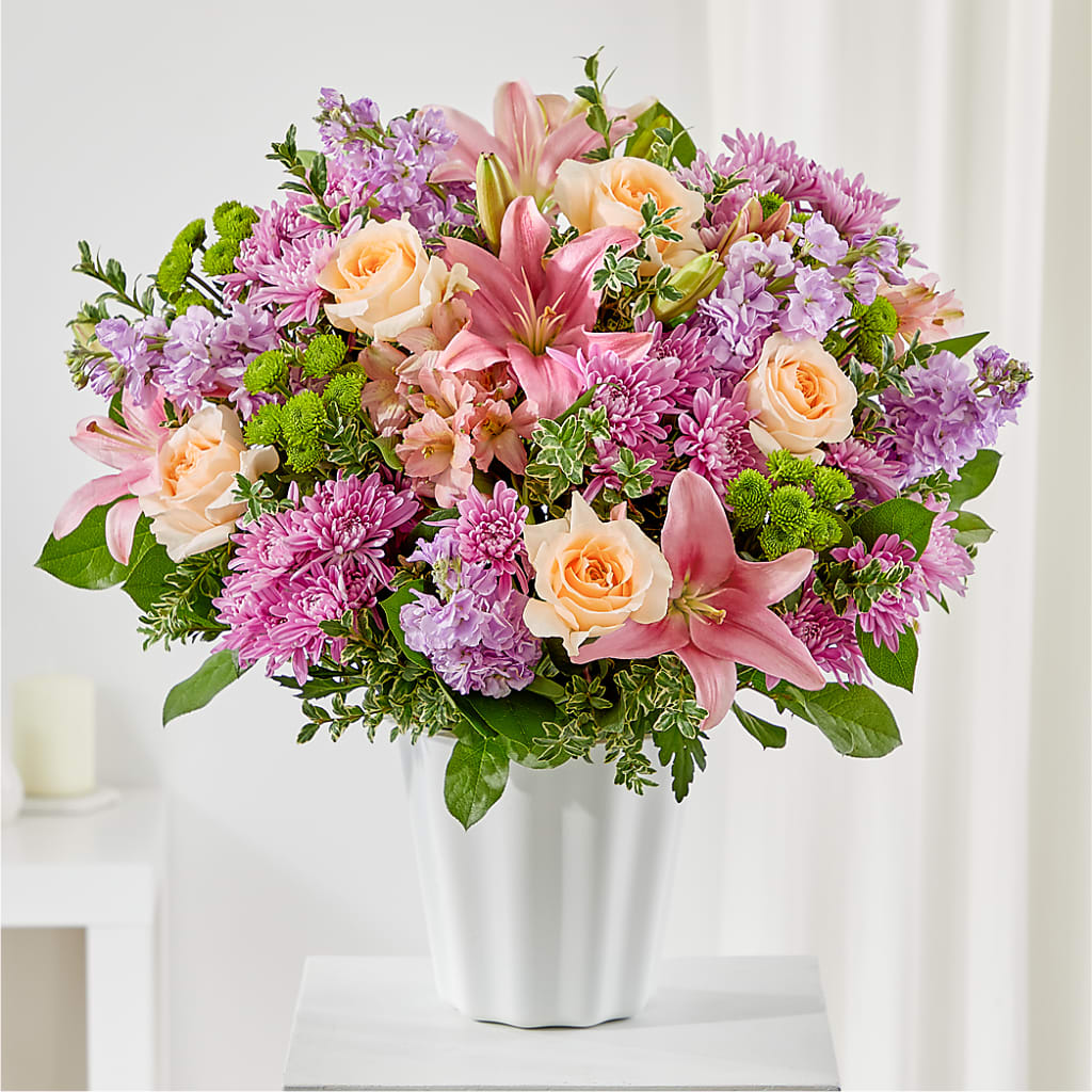 Supportive Embrace Tabletop Basket – A Miracle Florist, Oxnard CA