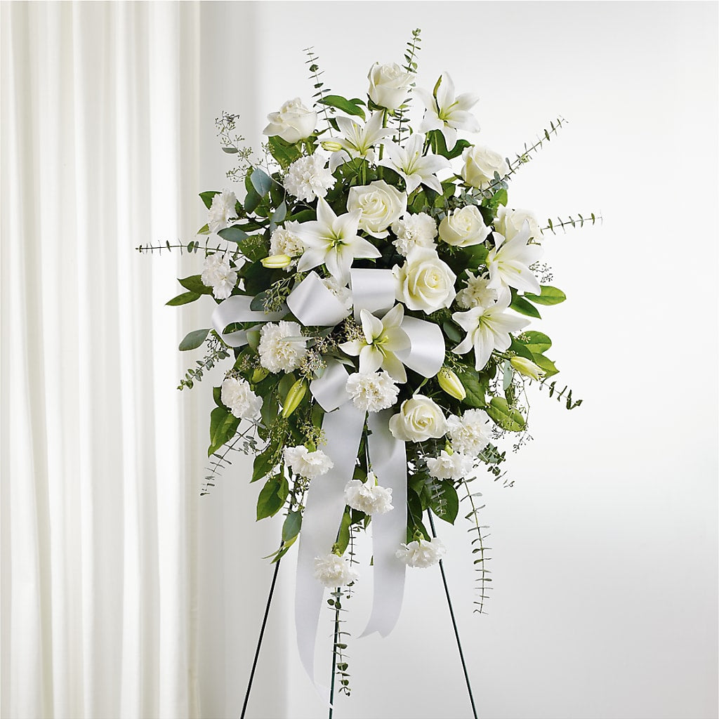 With Care Standing Spray – A Miracle Florist, Oxnard CA