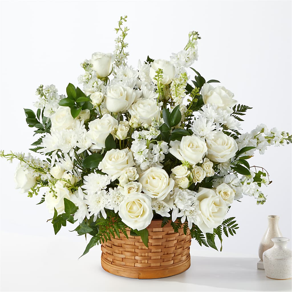 Heartfelt Condolences Arrangement – A Miracle Florist, Oxnard CA