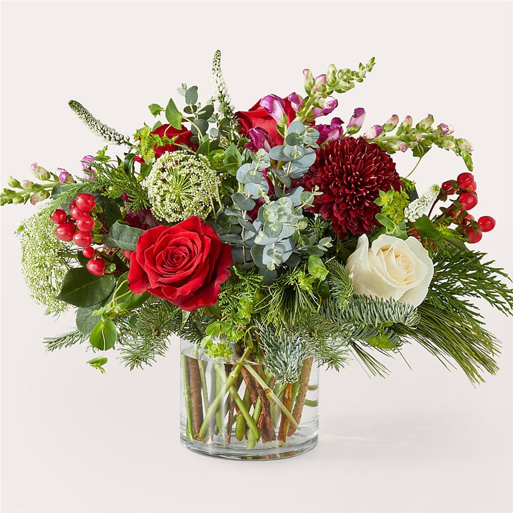 Cranberry Fizz Bouquet – A Miracle Florist, Oxnard CA