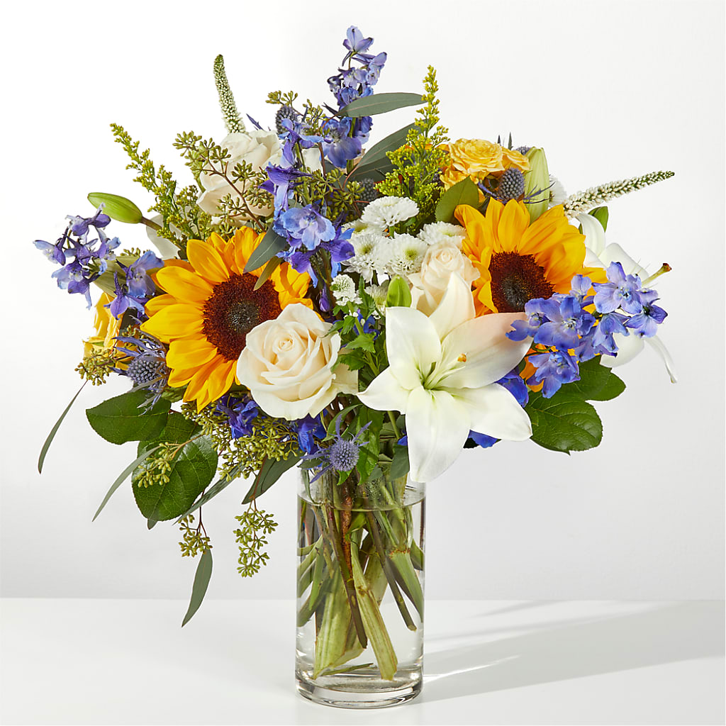 Wonderfully Sunny Bouquet – A Miracle Florist, Oxnard CA