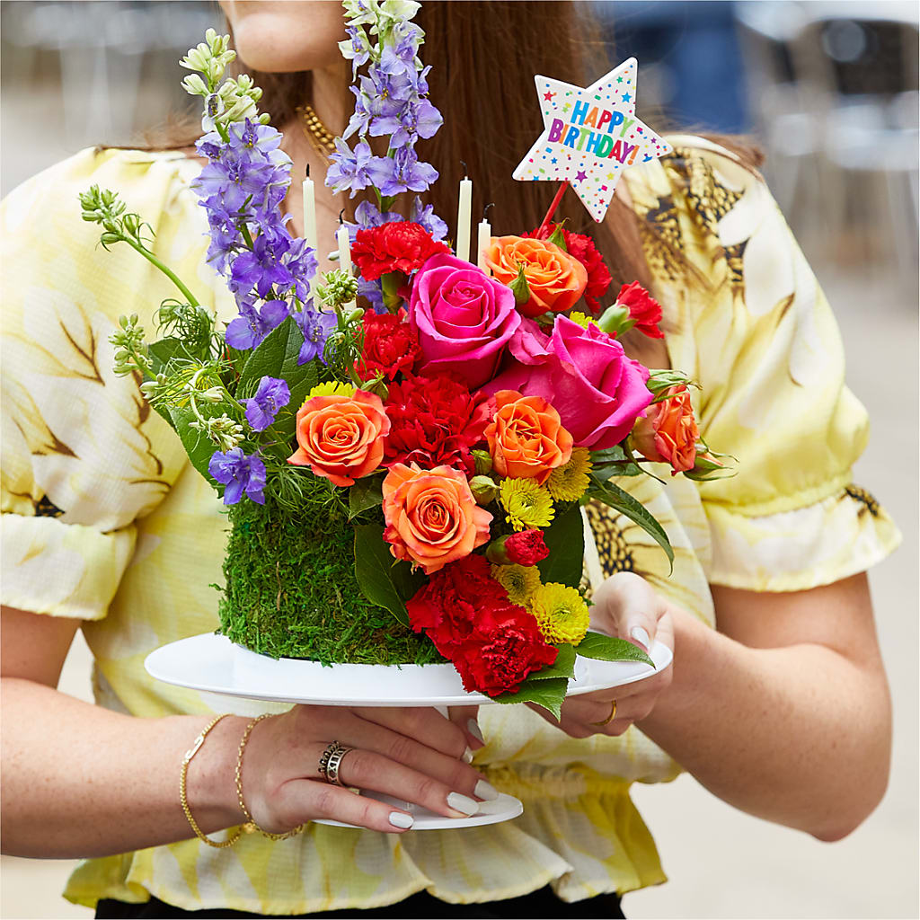 Best Year Yet Floral Cake – A Miracle Florist, Oxnard CA