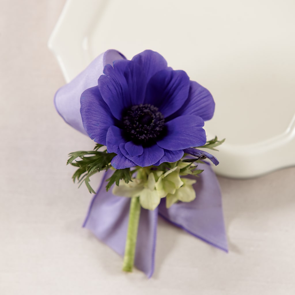 Purple Passion Boutonniere – A Miracle Florist, Oxnard CA