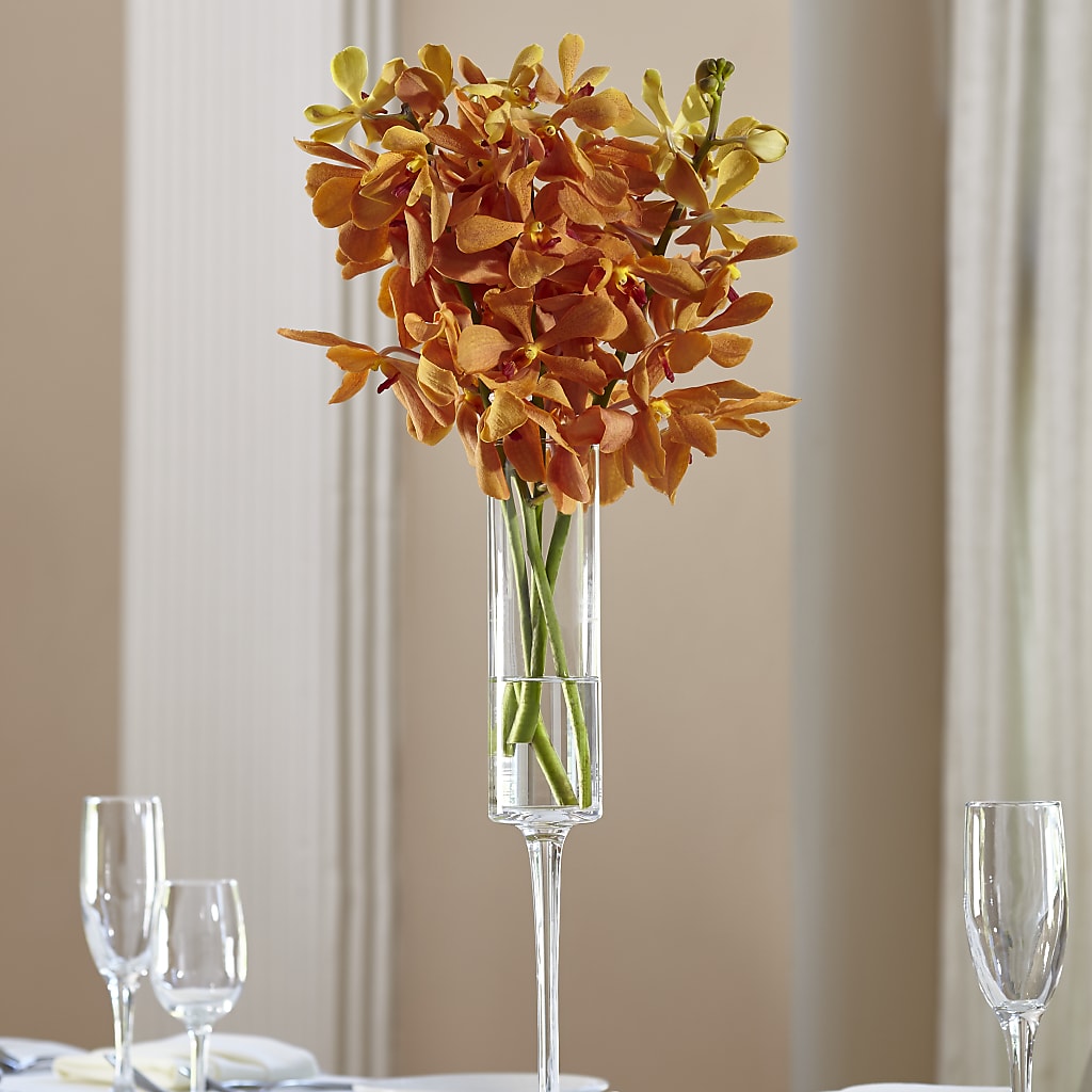 Orange Mokara Bouquet – A Miracle Florist, Oxnard CA