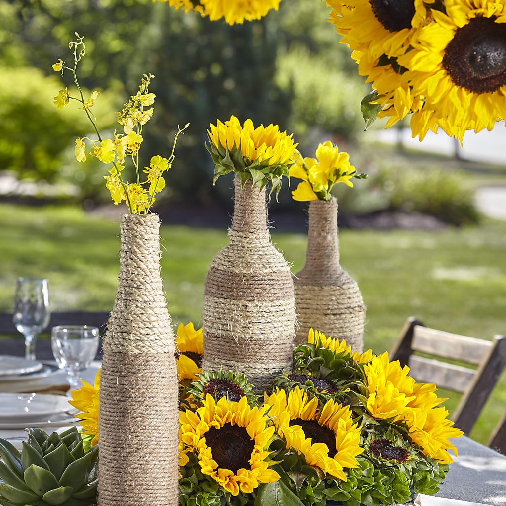 Sublime Garden Centerpiece – A Miracle Florist, Oxnard CA