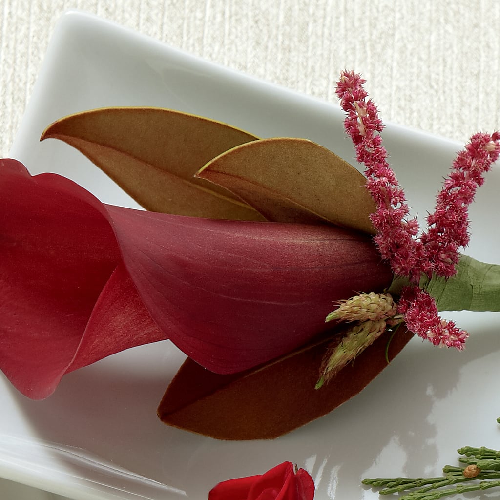 Red Calla Boutonniere – A Miracle Florist, Oxnard CA