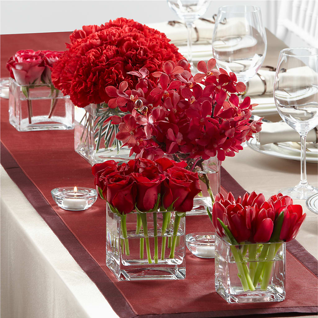 Modern Grace Centerpiece – A Miracle Florist, Oxnard CA