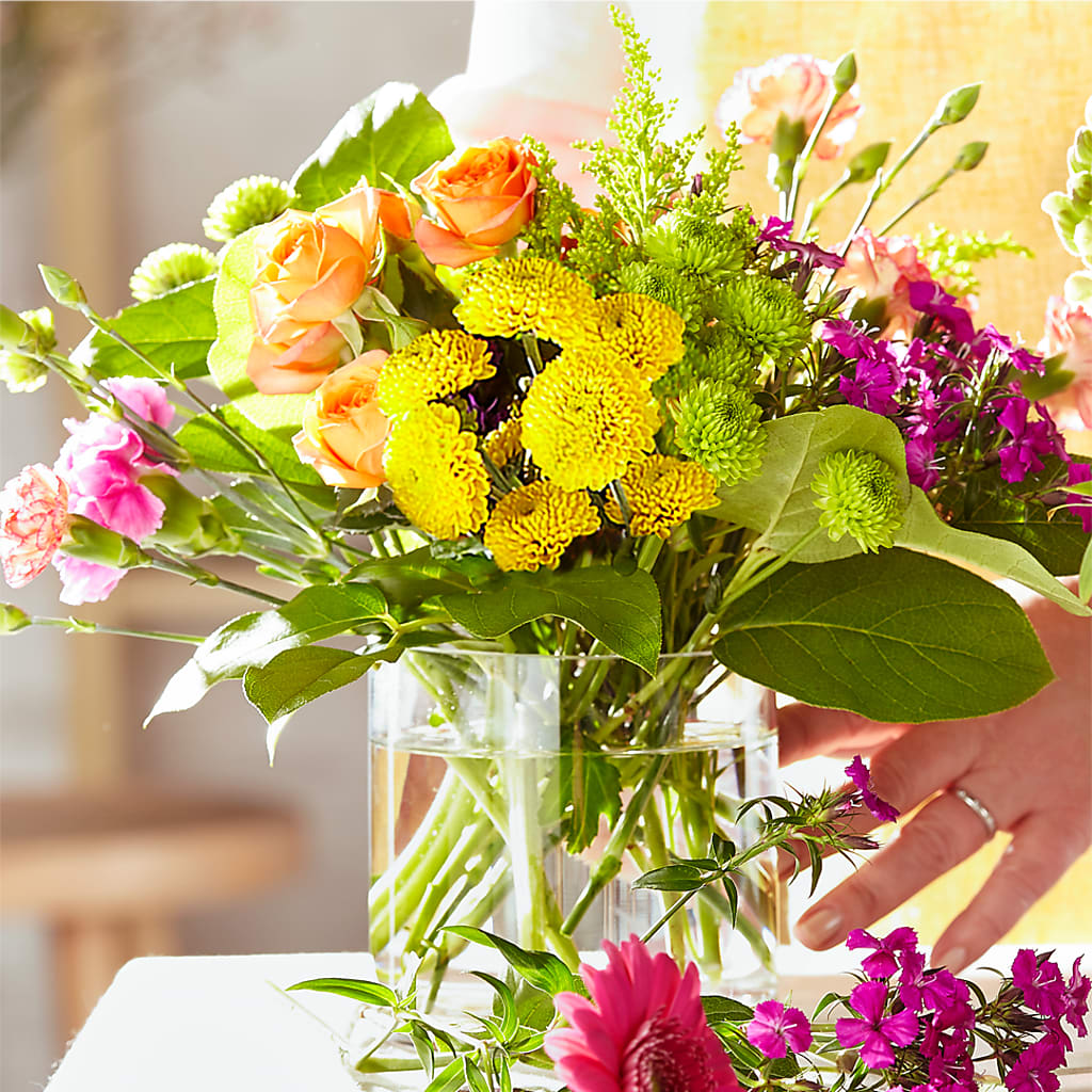 Bold & Bright – A Florist Original –  A Miracle Florist, Oxnard CA