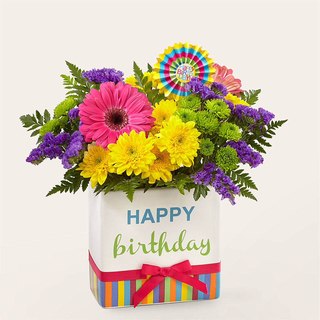 Birthday Brights Bouquet –  A Miracle Florist, Oxnard CA