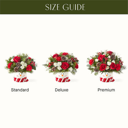 Jolly Snowman Bouquet –  A Miracle Florist, Oxnard CA