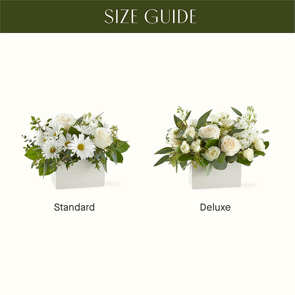 Fresh Linen Box Bouquet –  A Miracle Florist, Oxnard CA