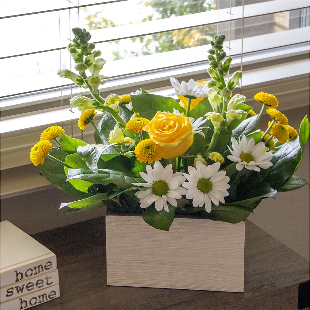 Sun Salutation Box Bouquet –  A Miracle Florist, Oxnard CA