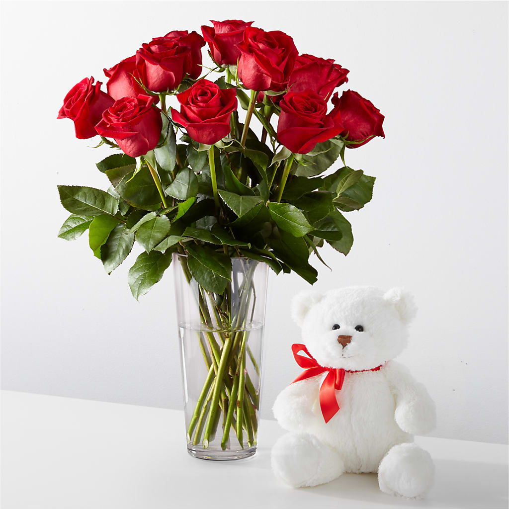 Romantic Long Stem Red Rose Bouquet Bundles –  A Miracle Florist, Oxnard CA