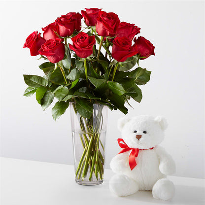 Romantic Long Stem Red Rose Bouquet Bundles –  A Miracle Florist, Oxnard CA