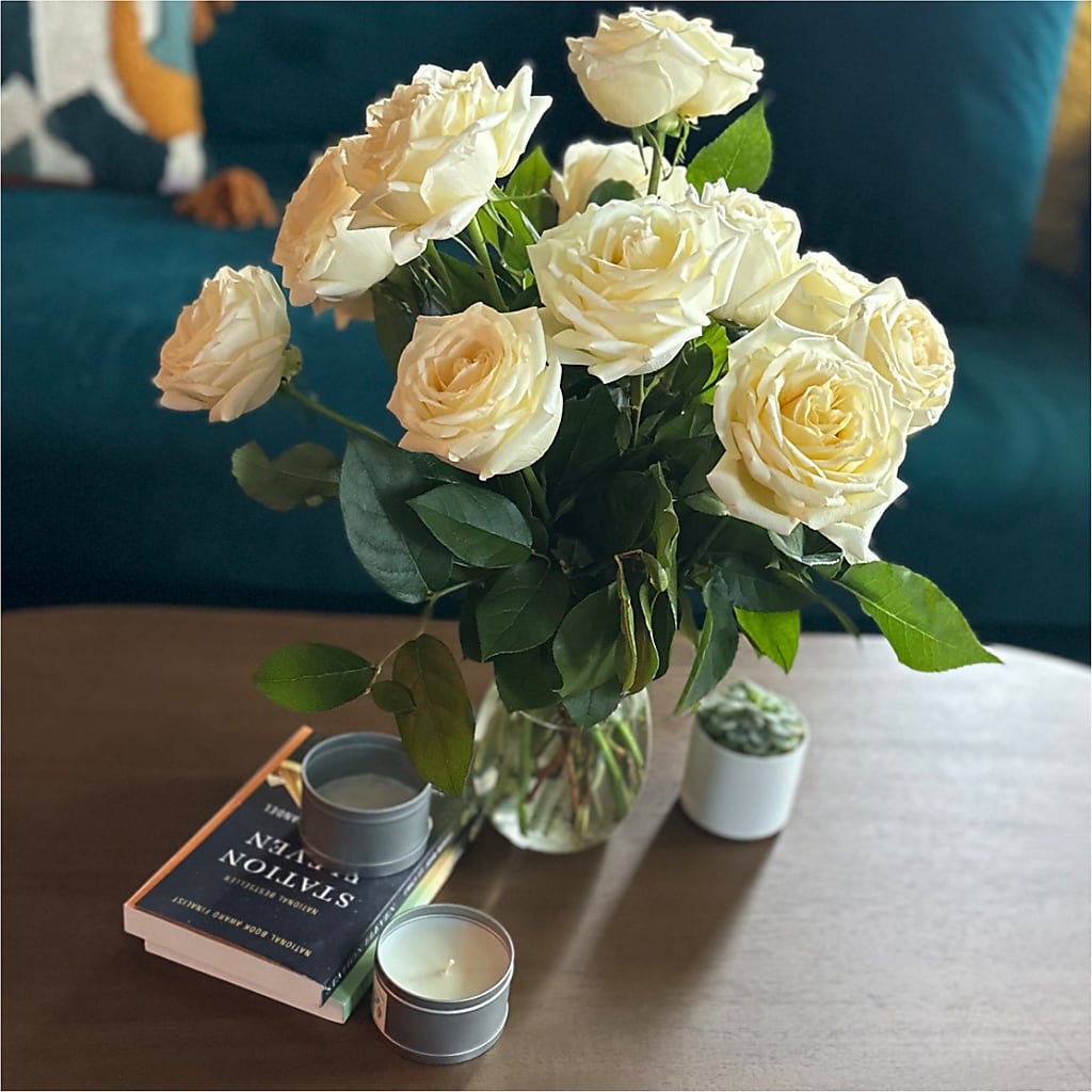 Long Stem Yellow Rose Bouquet –  A Miracle Florist, Oxnard CA