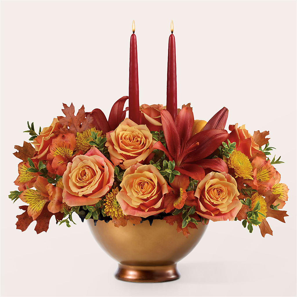 Harvest Table Centerpiece –  A Miracle Florist, Oxnard CA