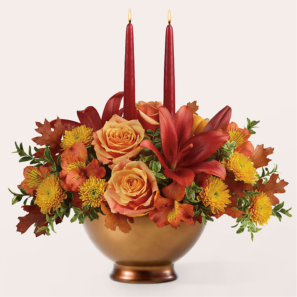 Harvest Table Centerpiece –  A Miracle Florist, Oxnard CA