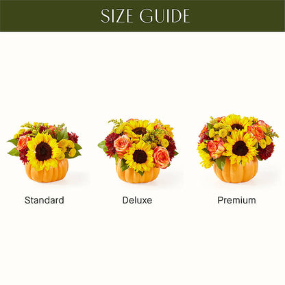 Golden Gourd Pumpkin Bouquet –  A Miracle Florist, Oxnard CA