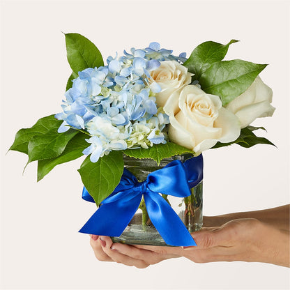 Sky Blue Delight Bouquet –  A Miracle Florist, Oxnard CA