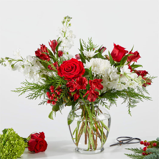 Merry Moment Bouquet – A Florist Original –  A Miracle Florist, Oxnard CA