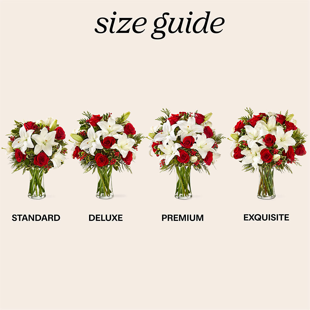 Sparkling Snowflakes Bouquet –  A Miracle Florist, Oxnard CA