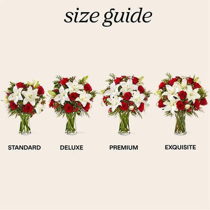 Sparkling Snowflakes Bouquet –  A Miracle Florist, Oxnard CA