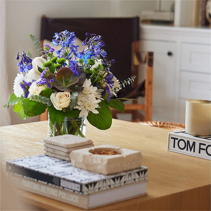 Cerulean Waves Bouquet –  A Miracle Florist, Oxnard CA